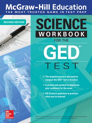 cover image of McGraw-Hill Education Science Workbook for the GED Test